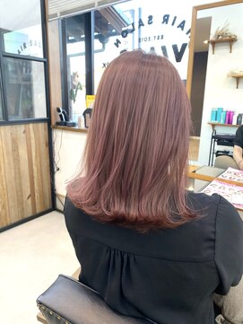 ヴィアルス 美園店(VIARS) ピンクベージュ/ミディアムヘア