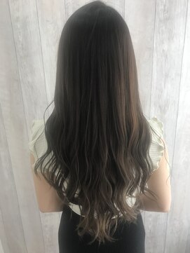 シエル 立川店(CIEL) 【CIEL原田】ミルクティーグラデーション。