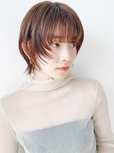 スリール 熊本(suri-ru) ウルフレイヤーカット 大人可愛い20代30代40ボブ丸みショート◎