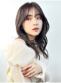 【La fith】アッシュブラック×ふんわりウェーブ