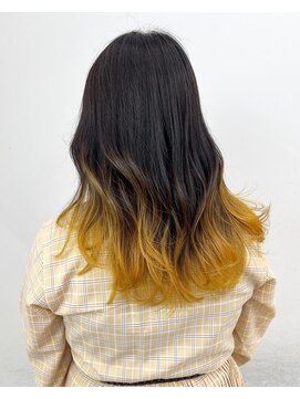 シエスタ バイ アンブルリュクス(siesta by amble luxe) オレンジイエローカラー