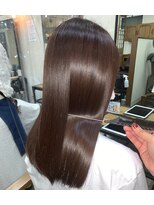 オロ(ORO) バイオレットブラウン×髪質改善トリートメント