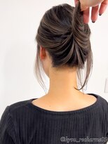 リシャルム 新保店(Re charme)&nbsp;［Re Charme/近藤恭輔］束ねてもかわいいハイライトカラー