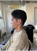 【soy-kufu】MEN'S HAIRアッシュブラックショートヘア