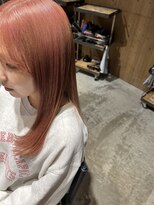 へアサロンアンドカフェガーデン(hair salon&cafe GARDEN)&nbsp;ブリーチカラー/ピンクベージュ/ピンクカラー