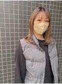 前回のハイトーンを生かしたカラースタイル