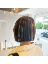 ガーデン 北花田(garden)&nbsp;ブラック×ベージュ　アンブレラカラー