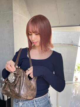 アルカナ 原宿表参道(ARCANA) ピンクカラー　ハイトーンカラー　ミルクティーピンク