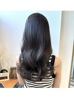 ロンドアベニール 北千住(Lond avenir)&nbsp;ブリーチなし　レイヤーカット　顔周り　前髪　こなれミディ