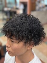 アポロカットステージ 相模大野店&nbsp;アップバング/ツーブロックマッシュ<理容室>[メンズ/相模大野]