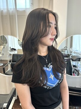 ロイリー バイ ローウェ 立川(Loely by Louwe) ベージュ/ハイトーン/レイヤー/ボブ/立川/髪質改善._.