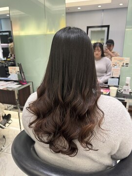 アピッシュ ギンザ(apish ginza) ストカール/ロングパーマ/コテ巻きパーマロング/髪質改善/韓国