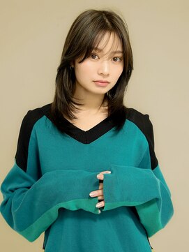 エンタク 新宿(enntaku) インナーカラー/ベージュ/韓国/前髪/顔周り/新宿西口/新宿駅