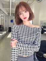 ロンド ロビン 栄(Lond robin)&nbsp;髪質改善/ボブ/ハイトーン/くびれボブ/前髪/名古屋