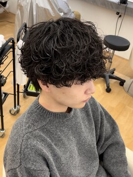 ビカム 名駅(become) シャドウプードルパーマ