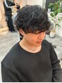シエテ 津田沼(Siete) シャドウパーマ【津田沼/MEN'Sカット/MEN'Sパーマ/韓国ヘア】