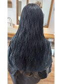 水素縮毛矯正　ビフォー
