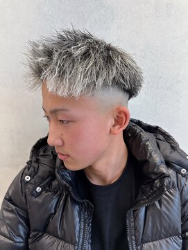 ルースト 西院店(ROOST) パイルツイスト×ホワイトハイライト