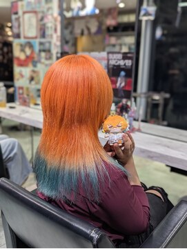 トーキョー オタクヘアー(TOKYO OTAKU HAIR) にじさんじ 宇佐美リト/推しカラー/裾カラー/グラデーション