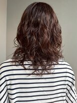 ナカオコアフュール(NAKAO COIFFURE)&nbsp;ダメージレスパーマ ニュアンスパーマ セミロング レイヤー