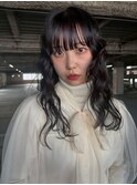 ロングヘア /curly hair /地毛風カラー