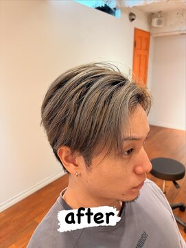 アーサス バイ ヘッドライト 本八幡店(ursus by HEADLIGHT) ハイトーンセンターパート