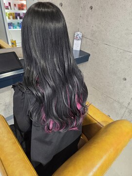 コアークリップ 緑町店(CORE CLIP) チラ魅せインナーカラー