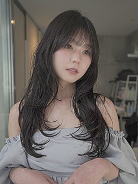 ホロン 池袋(HOLON) 池袋HOLON/レイヤーカット/ハッシュカット/暗髪ロングヘア