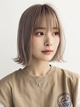 ヘッズ 市川(HEADS ex) 髪質改善 脱白髪染め ボブ 市川