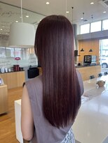 サラ ビューティ サイト 春日(SARA Beauty sight) 髪質改善カラー/ケアカラー/カラー/レッドブラウン/暖色