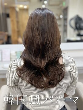 アミー 銀座(Ammy) #韓国風パーマ #コテ巻き風パーマ #ロングパーマ #パーマ