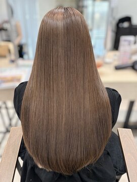 エレン(E L E N) 髪質改善カラー/髪質改善トリートメント/ヘーゼルベージュ