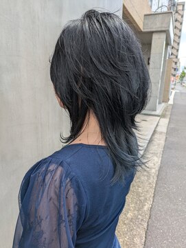 ブランチヘアー(branch hair) ミディアムウルフ