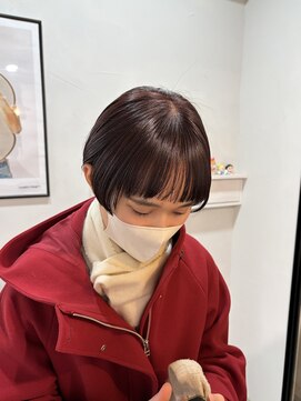 バブルス 溝の口(BUBBLES) オン眉ショート【BUBBLES溝の口】