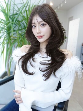 エレリー 名駅(EleRe) ハッシュカット/グレージュ/レイヤーカット/韓国ヘア