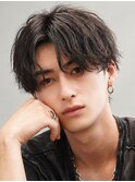 MEN’S/ニュアンスパーマ/ニュアンスウルフ/京都