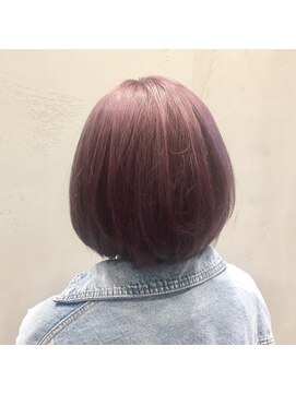 アンド バイ ヘアサロン(AND by hair salon) ラベンダーアッシュカラー
