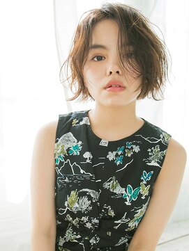 クロエ 天王寺(Cloe) ふんわりクセ毛風パーマボブ