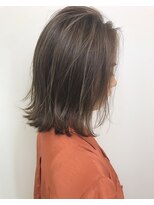 ヘアー アトリエ アンジー(Hair Atelier Angee)&nbsp;細目のハイライトでぬけ感きりっぱなしボブ☆