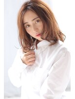 マルシェ(marche) セミロング　ヴェールウェーブ　無造作　クセ毛風