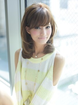 アフロート ディル(AFLOAT D'L) 《AFLOAT裕二朗》大人女性、ミセス世代に支持◎髪型セミロング98