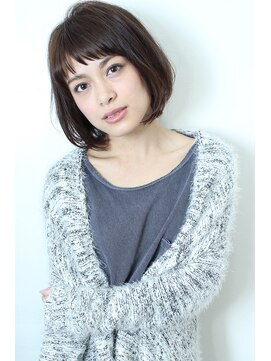 ラウンジ モリオ イケブクロ(Lounge MORIO Ikebukuro) 【morio池袋】大人可愛いショートバングボブ