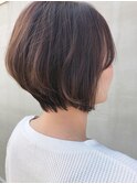 ナチュラル小顔ショート
