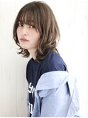 【HALE銀座】透明感アッシュ×カジュアルレイヤーカット