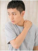 ワイルドなサイドパートショートC(草加)(メンズカット)