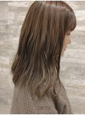 【Rio】ハイライト×ベージュ
