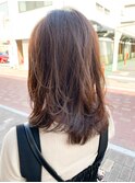 【森清担当】ツヤブラウンカラー