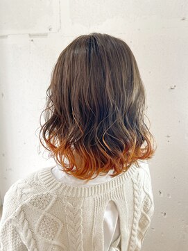 ヘアーワークス ヘルム 渋谷店(HAIR WORKS HELM) [HELM渋谷］ふんわりカールヘルシースタイルショコラアッシュ51