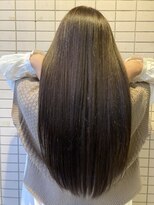 フラクト(FLact)&nbsp;モカベージュ_ストレート_ロングスタイル_