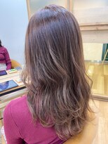 サンク ヘア アンド スパ パルシェ店(CINQ hair&spa)&nbsp;《CINQ》勝見　透け感ピンクベージュ♪